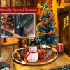 Fifijoy Miniature Book Nook Kit Christmas Book Nooks for Adults,