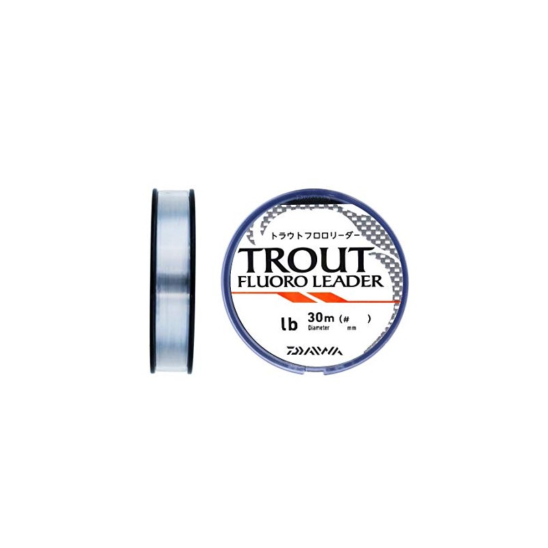 DAIWA Floro Line Trout Florolider, 2 lb, 30 m, Natural