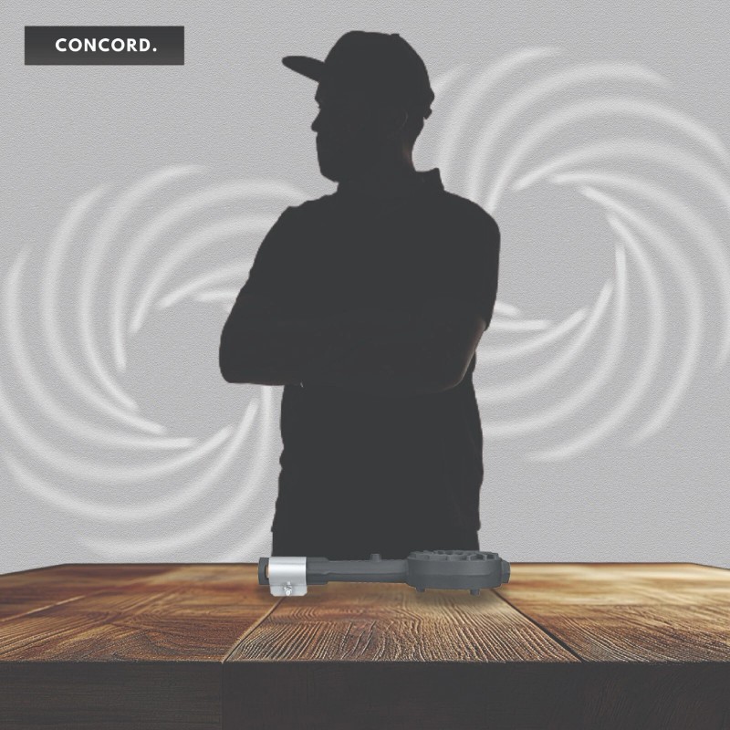 CONCORD Mini Cyclone Cast Iron High Pressure Burner Head. 100,000