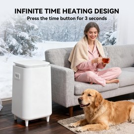Large Towel Warmer for Bathroom, Unlimited Heating Heated Towel Warmers Bucket, Bath Blanket Warmers for SPA, Auto Shut Off, Fits Up to Two 40"X70" Oversized Towels, Bathrobes, Ideal Gifts -White