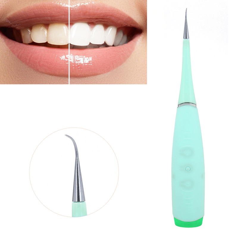 Electric Dental Calculus Remover Plaque Tartar Cleaner Teeth Cleaning Tool