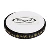 DXEUD Gold Printing Snowflake Grosgrain Ribbon 25 Yard Each Roll