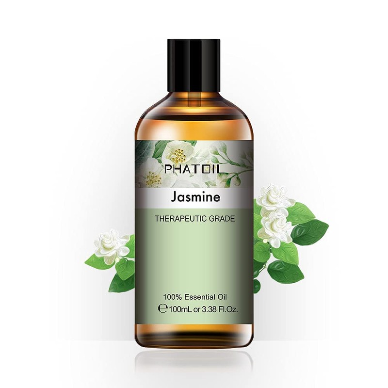 PHATOIL Aroma Oil, Jasmine, 3.4 fl oz (100 ml), Essential