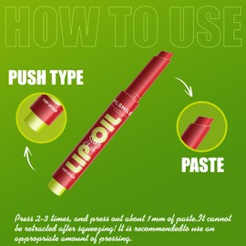 MLSMILE 3 Colors Fat Lip Oil Click Slick, Moisturizing Lip Balm,High Pigment Glow Lip Oil,Long-lasting Lip Gloss,Pigmented Vegan Lip Balm,Lightweight and Glossy Lip Plumper with Coconut Oil-Set C