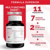 Oby Multi Enzimas digestivas, Probióticos | 7 tipos enzimas +