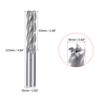 Sourcingmap 16mm Shank 16mm x 63mm Straight Flat Nose End