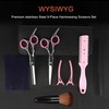 Sirabe 9 PCS Hair Cutting Scissors Thinning Shears Kit, Professional