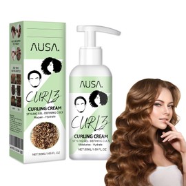 Tkekruh Curl Defining Cream 50 ml, Curly Hair Conditioner, Defining Hair Foam, For Natural Curls and Permed Hair, For Defined and Perfected Curls, Hair Care
