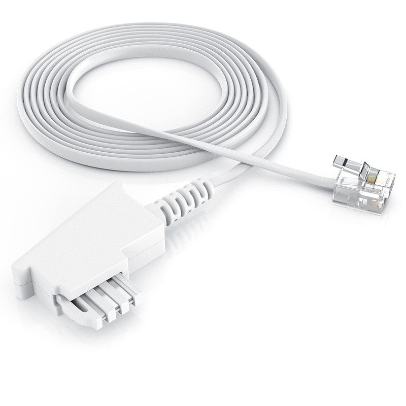CSL Telephone Cable TAE-F Male to RJ11 Plug - Int.