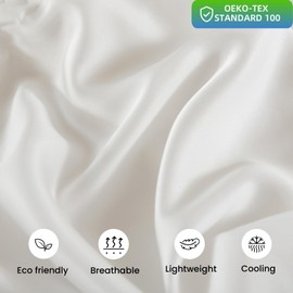 xuan dian Bed Skirt Full Size Ruffled with Split Corners, 14 Inch Drop Dust Ruffle Bed Skirt with Platform, Rayon Derived from Bamboo, Breathable & Soft, White, 14'' Full