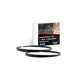 SMI Set of 2 Wood Band Saw Blades 1712 x 6 x 0.65 mm 10 TPI Saw Band Suitable for Metabo BAS 260 Swift and Elektra Beckum BAS 250 G