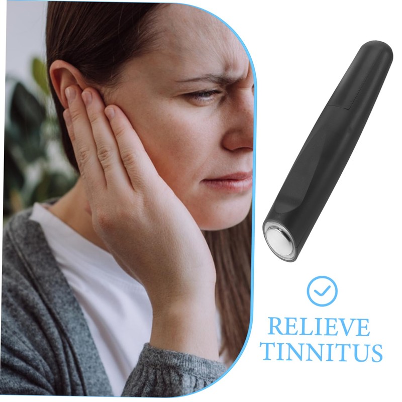 Ipetboom Thermosensitive Ear Massager Pen Tinnitus Relief Ear Plug Acupressure