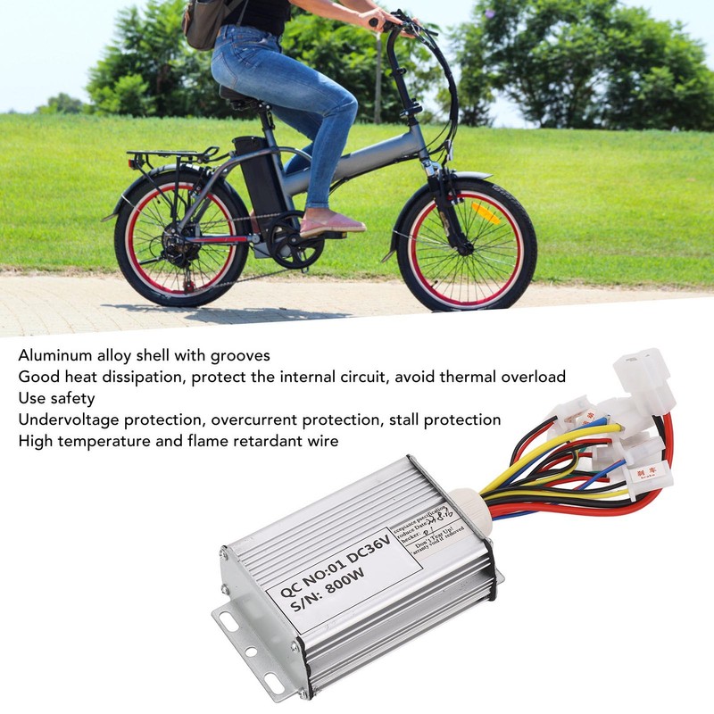 36V 800W Electric Scooter Controller Aluminium Alloy Housing High Temperature