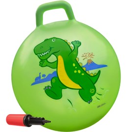 WALIKI Dino Hopper Ball for Kids 3-6 | T-Rex Hippity Hop | Jumping Hopping Ball | Dinosaur Bouncy Ball