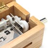 15 Tone DIY Hand Cranked Music Box Wooden Box With