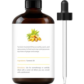 Handcraft Blends Handcraft Blends Turmeric Essential Oil - Huge 4 Fl Oz - 100% Pure and Natural - Premium Grade Essential Oil for Diffuser and Aromatherapy