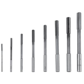 8 Pieces HSS H8 Chucking Reamer Milling Cutter Reamer Cutter with Cylinder Shank 3/4/5/6/7/8/9/10 mm