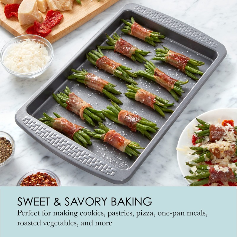 Chicago Metallic Everyday Non-Stick Small Baking Cookie Sheet. Perfect for
