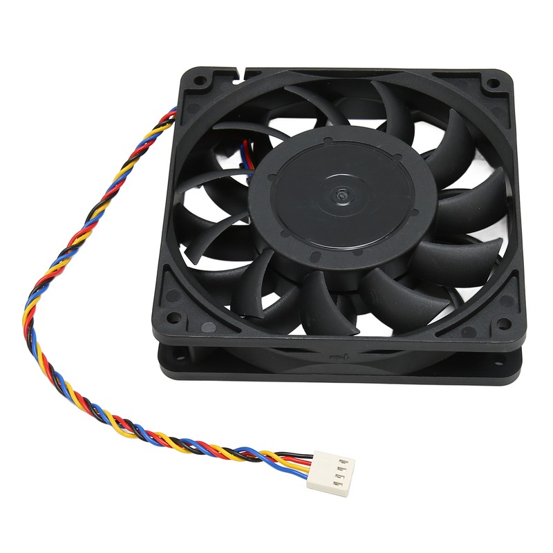 120mm Computer Case Fan Double Ball Bearing Support PMW Temperature