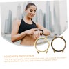 BIUDECO 2pcs Chic Watch Case Smartwatch Screen Protector for Active2