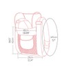 Summer Breathable Baby Carrier 3D Mesh Adjustable Baby Carrier Wrap