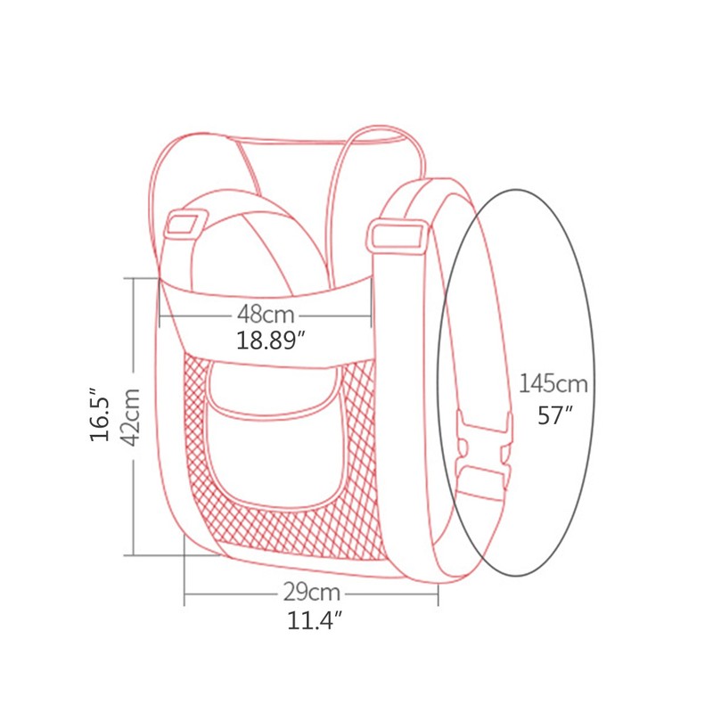 Summer Breathable Baby Carrier 3D Mesh Adjustable Baby Carrier Wrap