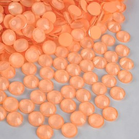 BLINGINBOX Blinginbox Flatback Rhinestones Round Gems, 1440pcs Luminous Series Glass Stones Neon Gems Non Hotfix Crystal Rhinestones for Nail Charms Crafts Clothes Tumblers,Mac. Living Coral Luminous,SS16.