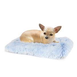 nononfish Puppy Crate Bed Washable Small for Small Dogs Non Chewable Material XS 22 Inch Plush Washable Crate Mat for Cages Sofa Protect