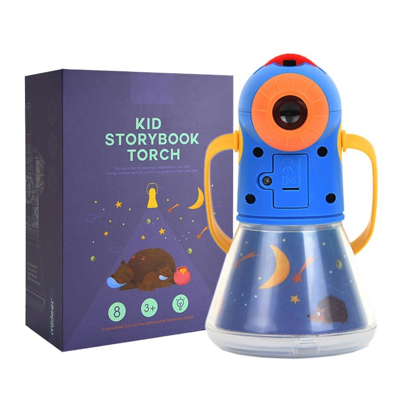 Story Projection Lights Multifunctional Storybook Projector Star Night Lamp