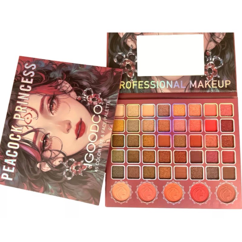 HedyBeauty, Medecoo, Nude Twilight, Anast Lote 4 Paletas De Sombras