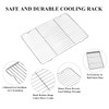 Deedro Baking Sheet with Rack Set [2 Sheets + 2