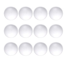 Hemobllo Optical 3D Lens for Magnifier - 20 Pcs 42mm Diameter Double Convex Lenses 68mm Focal Lengths Biconvex Lens Magnifying Glass Lens Optical Plastic Lens