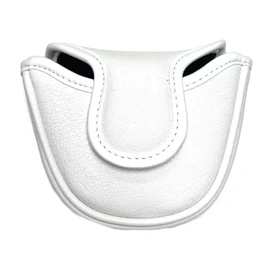Golf Headcover Putter Cover Mallet Odyssey 2 Ball Tailor Made Spider Putter Magnetic Cute Cat Heart Cat (Half Round Mallet White)