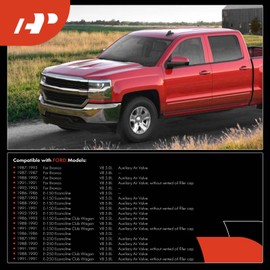 A-Premium Idle Air Control Valve IAC + Throttle Position Sensor TPS Compatible with Ford F-150/F-250 1986-1993, F-350 1988-1991, E-150 Econoline Club Wagon 1986-1993, E-250 Econoline 1986-1991