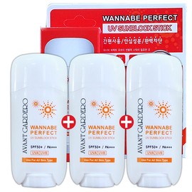 Avant-garde Avanguardro Wannabe Perfect UV Sunblock Sun Stick 16gX3/Sun Cream Sun / 아방가드로 워너비 퍼펙트 UV 썬블럭 선스틱 16gX3개/선크림 썬