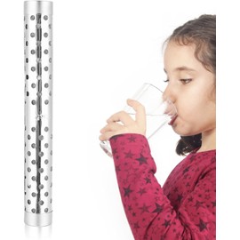 Roberee Alkaline Water Stick, Portable Stainless Steel Hydrogen Alkaline Water Stick PH Hydrogen Negative Ioniser Filter Ion Ionizer Purifier Ionizer Minerals Wand for Water Cleaning