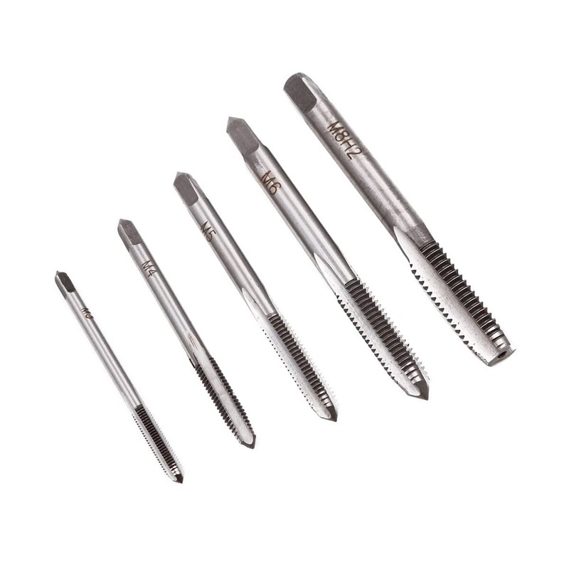 ZONADA 5Pcs in Set Thread Metric Machine Hand Screw Thread