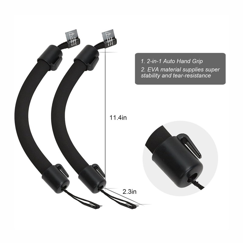 Simply HHA01 Universal Car Headrest Handle Assist, Set of 2