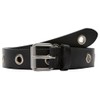 s.Oliver Women's Leather Belt, 9999 Black