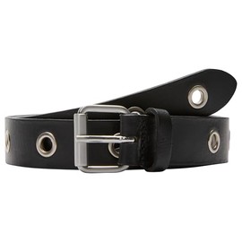 s.Oliver Women's Leather Belt, 9999 Black