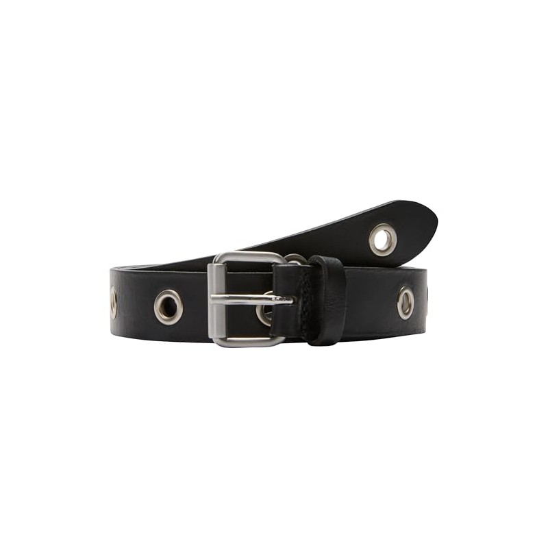 s.Oliver Women's Leather Belt, 9999 Black