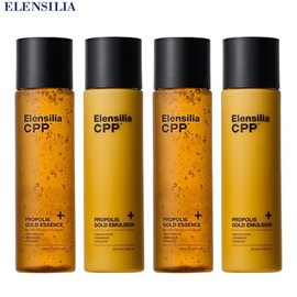Elensila CPP Propolis Essence 2 bottles + Emulsion 2 bottles / 엘렌실라 CPP프로폴리스 에센스 2통+에멀전 2통