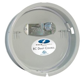 Field Controls Draft Control 7RC with collar 7" RC for oil or coal-fired furnace or boiler heating equipment 7 inch RC