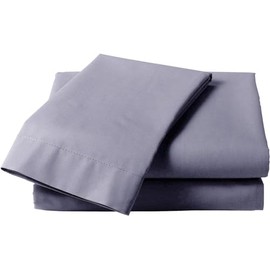 Extra Large Luxury Grey Pair Pillowcase, 22 inch x 31 inch, To Fit Large Pillow, Box Pillow, Pack of 2 Pillowcases