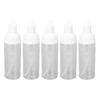 20pcs 50ml Foaming Pump Bottle Prevent Leakage Transparent Travel Foaming