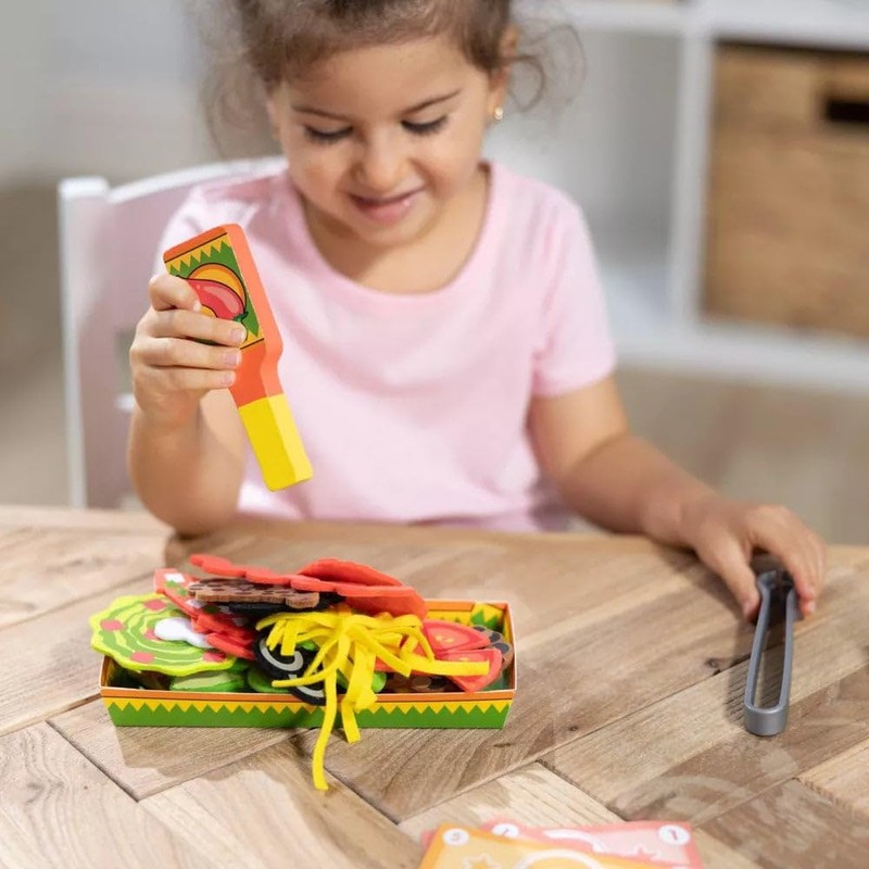 Melissa & Doug Nachos Wooden Food Play Set for Kids