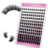 FADLASH Lash Clusters Natural Eyelash Clusters 8-16mm DIY D Curl