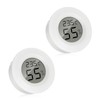 Reptile Thermometer, 2PCS Digital Hygrometer Thermometer Versatile Temperature & Humidity