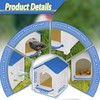 Chicken Nesting Box for Laying Eggs 1/2/3 Pack Large Easy