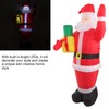 Inflatable Christmas Old Man Model with Gift Bag in Hand